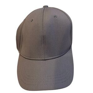 Athletic Works Gray Baseball Cap Hat Fitted Size S/M